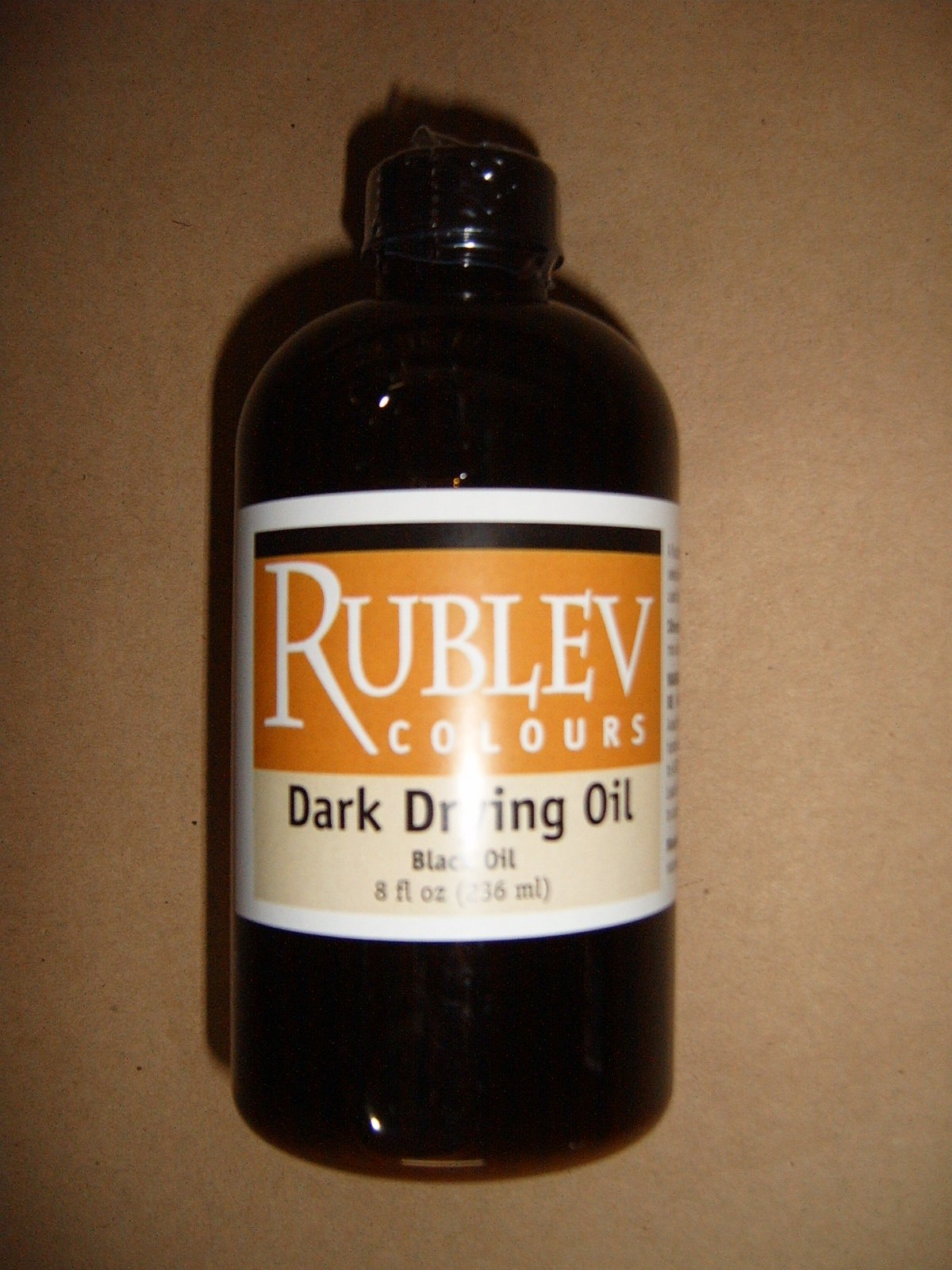 Natural Pigments Dark Drying Oil (black oil)